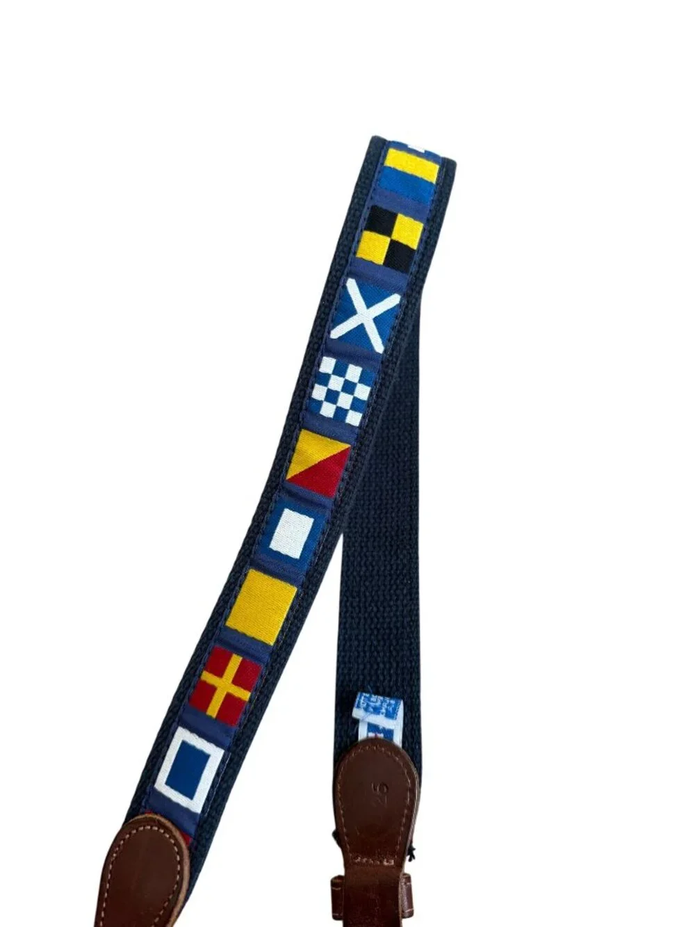 PRESTON Boys Men’s Vintage English Flag Belt Size 26